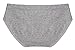 Intimate Portal Women's Under the Bump Maternity Knickers Gray Black X-Large (2 Pack)