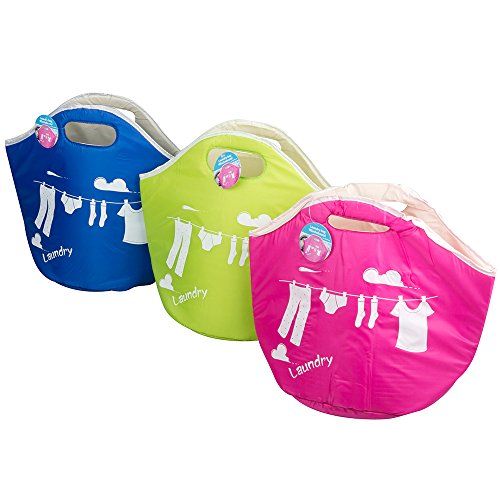3x Wäschesack Wäschesammler Wäschebeutel Wäschesortierer Wäschesammler Wäschekorb Wäschebox - 5