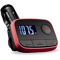 Energy Sistem Car Mp3 F2 Racing Red - Reproductor MP3 para coche con transmisor FM, Rojo