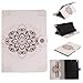 Produktbild Neu iPad 2017 iPad 9.7 Hülle Case,Lederhülle für New iPad 2017 mit Multifunktion,Leweiany Leder Flip Wallet Cover Hardcase Handy Hard Cover in Bunte Farbe Mandala Blumen Muster Premium Handyhülle Ledertasche Handytasche Book Cover Case Etui mit Kartenfach Kredit Karten Geldklammer/Standfunktion/Magnetverschluss Funktions Ständer Hochwertiges PU Leder Hülle Rückseite Abdeckung Schutz Hülle für Apple New iPad 2017