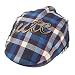 Malloom® Baby Kids Toddler Plaid Beret Cap Hat Cap (Blue)