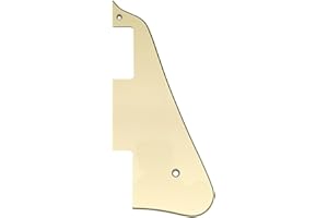 Musiclily LP Pickguard Płytka Maskownica do Gitary China Epiphone Les Paul Standard Typu Nowoczesnym, 3-warstwowy Kremowy