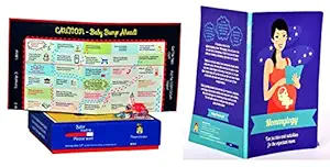 Pamper Hamper Mommylogy Puzzle,Board Game and Activity Book Combo for Mother/Mom/Mumma to be -an Ideal Gift for Pregnant Women,Wife, Baby Shower