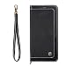 Produktbild RZL Hüllen & Zubehör für Huawei P20 Lite, [Denim Leinwand + PU Leder] Original Premium Flip Folio Wallet Case Cover (Farbe : Schwarz)