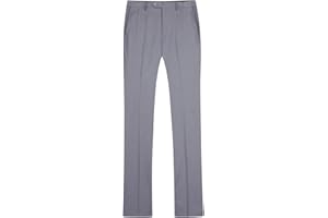 Allthemen Pantalones de Traje de Hombre de Negocios Slim fit Pantalones de Hombre Traje Recto Pantalones de Boda