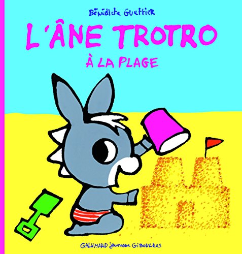 L'âne Trotro à la plage