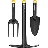 Hobi Bah&ccedil;e Seti, K&uuml;rek, Tırmık ve Kazma İ&ccedil;erir, Bah&ccedil;e Bakımı i&ccedil;in Pratik Takım Seti Sgs 3120