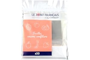 Hutchinson - Fogli copriconfettura, confezione da 50 pezzi