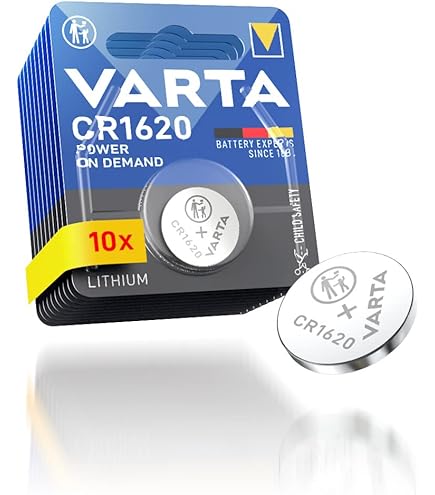 Pilas Botón Litio Mercancía Industrial 2 Pilas De Botón Varta CR2016 Lithium 3V - Para Uso Industrial O Electrónica - Paquete Doble Pilas Cr2016