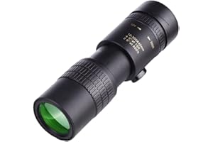 CARMOTTER 10–300 x Monokular-Teleskop, Hochleistungs-Monokular mit HD-Zoom, Nachtsicht-Technologie für Vogelbeobachtung, Jagd, Camping, Reisen, Wildtiere