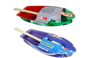 UN JEU DES JOUETS un juego de juguetes Barco Pop Pop Juguete Antiguo Barco de Vapor de chapa reciclada para Toda la Familia desde 14 Años