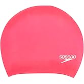 Speedo Unisex Swim Cap for Long Hair | Swim Cap | No Pull | Easy to Put on