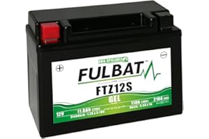 - FULBATERÍA MOTO FULBAT GEL FTZ12S / YTZ12S 12V 11,6AH 210A