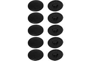 cyclingcolors 10x coprivite cappuccio plastica viti Torx copertura coperchi tappi, Nero T15 12mm