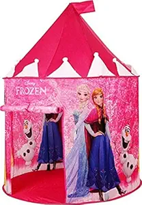 Disney Princess Play Tent House | Jumbo Size, Light Weight, Waterproof Castle Tent House for 3 to 10 Year Old Girls and Boys | Pretend Play Kids Toys (Princess Tent)(Multi Color)