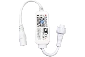 LUMINI Osłona akwarium, trwała (4TD-WF) Lominie 4 kanały oświetlenie akwarium WiFi kontroler do zmodernizowanej Asta 20 Pixie 30 Asta 120 Pixie 80 G Series (5 otworów na przyłącze lampy)