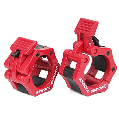 Gewichtheben Barbell Clamp Kragen – DURCH POWER GUIDANCE – Schnellwechsel-Paar Locking 50mm Olympic Bar – Ideal f¨¹r Cross-Fitness-Training – Lebenslange Garantie - 4
