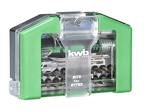kwb Bitbox Bits for Bytes 119100 (Reparaturset für Smartphone und Elektronikgeräte, mit Pinzette, Saugnapf und Hebelwerkzeug) - 2