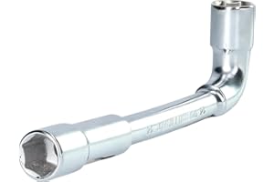 BRILLIANT TOOLS BT015014 Clé à douille double coudée, 14 mm [Powered by KS TOOLS]