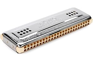 Hohner 56-C/G Echo - Armonica tremolo a 48 fori, chiave di C/G