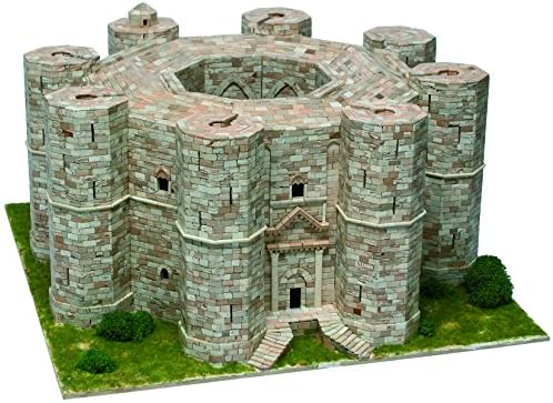 Aedes Ars1008 Aedes Del Monte Castle Model Kit, 37 x 26 x 7 cm, Multi-Color