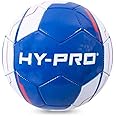 Hy-Pro Football - Size 5 Football with PVC for Enhanced Grip - Ideal Match Football for Training & Matches in All Weather Conditions