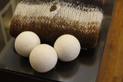 Trocknerbälle für Wäschetrockner aus Wolle von i-Gruv, 6er Set, für schonende Daunenpflege, senkt Stromverbrauch und ist gleichzeitig ökologischer Weichspüler, auch ideale Geschenkidee zu Babykleidung oder Windeln aus Stoff, sparen Sie jetzt! - 7