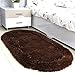 Produktbild WW Oval Elastische Garn Teppichboden Verdickung Rutschfeste Teppich Wohnzimmer Voll Haus Hochzeit Matratze Decke,80 * 160cm,GG