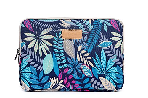 spécifications AreTop® Housse Sacoche pour iPad Tablet Ordinateur Portable Plusieurs Patterns et Tailles (13 pouces, Bleu Coleus)