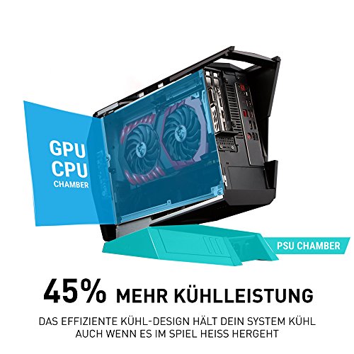 MSI 9S6-B90911-005-956-B907-102 Aegis X3 VR7RE-005DE Desktop PC (Intel Core i7-7700K, 2000GB Festplatte, 16GB RAM, Geforce GTX 1080, Win 10 Home) schwarz - 4