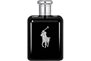 RALPH LAUREN FRAGRANCES Ralph Lauren Polo Black Eau de Toilette, Men's Aftershave, Woody Aromatic Crisp Masculine Scent, Medium Intensity, Lasting Wear, Luxury Perfume for Men