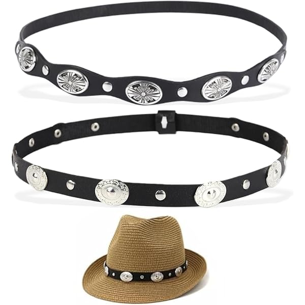 Western Hut Accessoire RainFlowwer Leder Hutband F? Produktbild-Vorschau 7