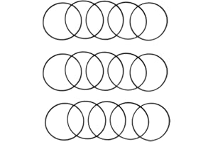 Jayruit 15 juntas de cuenco flotante de carburador, junta tórica de goma para carburador 693981 y 280492