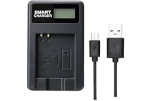 FUGASUN NB-4L NB4L NB8L LCD Einzelladegerät Ladegerät für Canon IXUS 50 55 60 65 80 75 100 I20 110 115 120 130 is 117 220 225