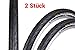 Produktbild 2 Stück 28" Zoll Continental Contact Plus City Reflex Fahrrad Reifen 28x1.6 Mantel 42-622 Decke Tire schwarz