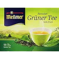 Meßmer Grüner Tee (nicht aromatisiert) 50 TB, 2er Pack (2 x 87,5 g Packung)