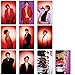Produktbild Saicowordist KPOP BTS LOVE SHOT Formal 5 Serie Follow-up Offizieller gleicher Absatz Ein Satz Von 10 Album Kristall Karten Aufkleber Heißes Geschenk für Fans(H01)