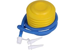 Demiawaking Pompa a Pedale per Sacco da Boxe e Materasso Gonfiabile Pompa ad Aria Manuale per Spiaggia Campeggio