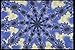 Produktbild 530020 Blue Ice Crystals A4 Photo Poster Print 10x8