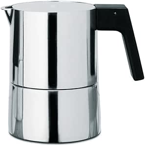 Alessi Pina Espresso Coffee Maker, 3 Cups (PL01/3): Amazon ...