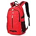 Produktbild KAKA A88002 15,6 Inch Laptoprucksack Herren Damen Rucksack Schulrucksack für Schule Wandern Rot