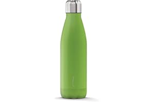 The Steel Bottle - Bottiglia termica in Acciaio Inox, Isolamento sottovuoto a doppia parete, Capacità 500 ml, Chiusura Ermetica, borraccia portatile