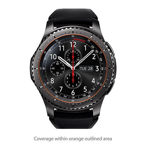 Samsung Gear S3 Frontier Displayschutzfolie, BoxWave® [ClearTouch AntiGlare (2er Pack)] Anti-Fingerprint Matt Folie Schutzfolie für Samsung Gear S3 Frontier, S3 Classic - 2