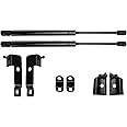 JINDI Hood Lift Strut, Deceleration Function Gas Spring Support Rod Replacement for Nissan Pathfinder 2004-2018 - 2 Pieces