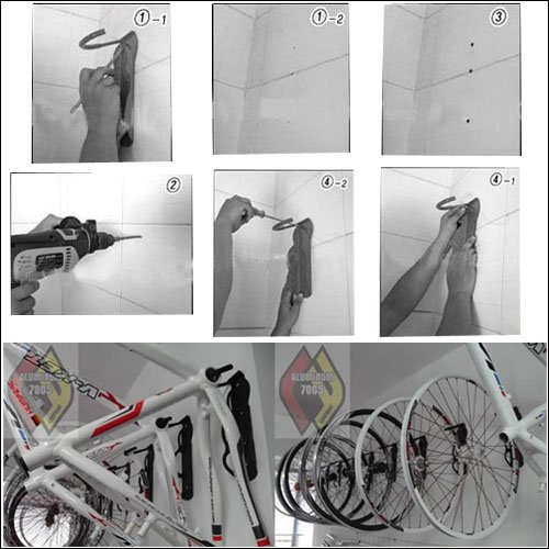 SODIAL (R) Riesige Fenster 3D-Blick ins Gruene Blumen Pflanzen Wandsticker Kunst-Wandtattoo Tapete - 5