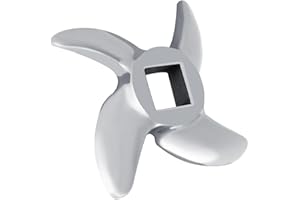 GAROSA Cuchillas Picadoras de Carne Cuchilla para picadora de carne Cuchillas Picadoras de Acero Inoxidable Accesorios Reemplazo Cuchillas Forma Cruz Profesional Molinos Picadoras 12#