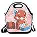 Produktbild Mesllings Lunchbox mit Schultergurt, Motiv roter Panda, isoliert, für Reisen, Picknick, Lunchbox, Handtasche mit Schultergurt, für Damen, Teenager, Mädchen, Kinder, Erwachsene