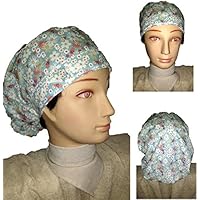 Hut für den Operationssaal. Frühling für lange haare Chirurgie, Krankenpflege, Tierarzt, Zahnärzte, Küche etc. Handtuch vorne, verstellbarer Rücken mit Druckknopfspanner und Gummi.