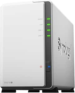 Synology DS216j 2 Bay Desktop NAS Enclosure