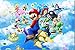 Produktbild Personalizzato Decorazione Della parete Della Tela Mario Party Island Tour Poster Super Mario Bros Wallpaper 3D Adesivi per finestre Kids Bedroom Decals,350x256cm/3XL